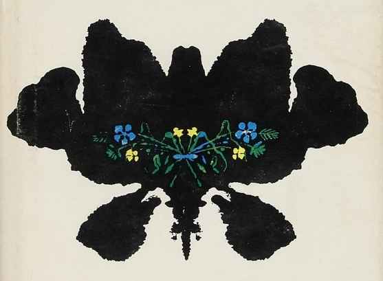 Illustration from an early edition cover of Flowers for Algernon