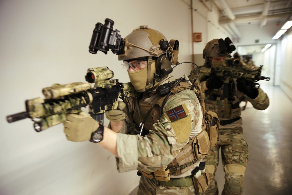 Augmented soldiers, NORNAVSOC exercise 2014