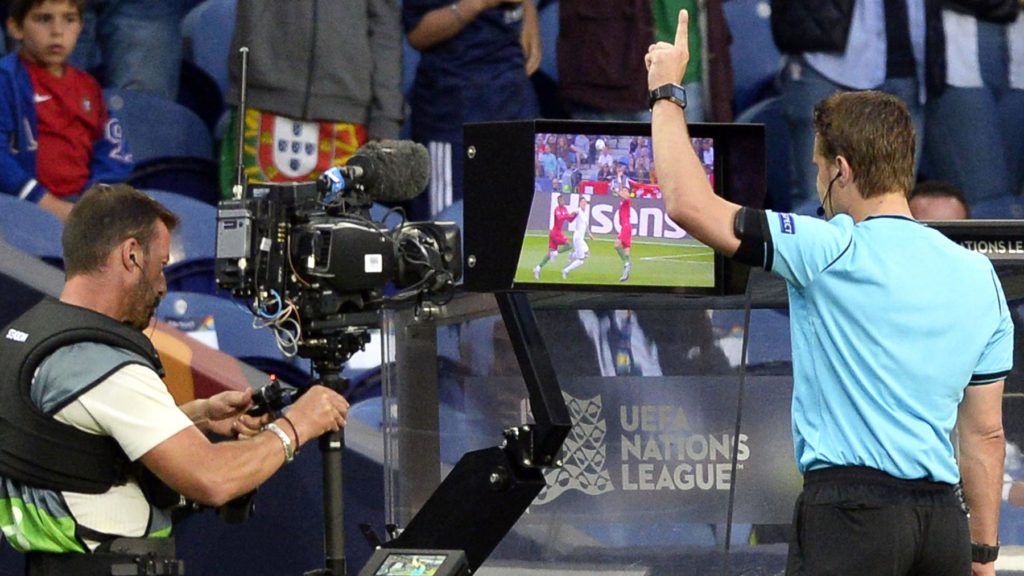 The VAR football controversy.